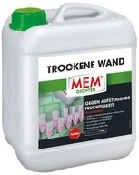 MEM Bauchemie Dichtstoff MEM Trockene Wand Injektionsfl&uuml;ssigkeit, 5 Ltr