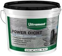Ultrament Dichtstoff ULTRAMENT Power Dicht, Schwarz, 8 Ltr