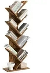 VASAGLE B&uuml;cherregal, Baumform, Standregal 5 Ebenen, Eckregal