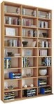VCM Standregal Holz CD DVD Standregal B&uuml;cherregal Regal Megosa XL, 1-tlg.