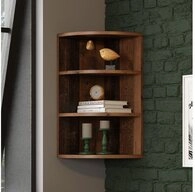 Vicco Eckregal Ecki, Antikholz, 30 x 60 cm, 1-tlg.