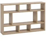 Wohnling Wandregal WL5.809 WL5.809 Sonoma H&auml;ngeregal Wandboard Holz B&uuml;cherregal