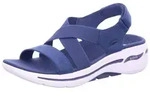 Skechers GO WALK ARCH FIT - TREASURED Outdoorsandale blau 41 EU