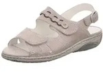 Waldl&auml;ufer Riemchensandalette goldfarben|silberfarben 41 EU (7,5 UK)
