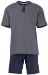 TOM TAILOR Shorty Nebraska (2 tlg) Streifendesign, Kurzarm, Rundhalsausschnitt, kurze