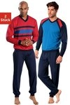 le jogger&reg; Pyjama (Packung, 4 tlg., 2 St&uuml;ck) in langer Form