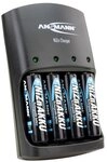 ANSMANN AG Nickel-Zink Ladeger&auml;t f&uuml;r 1,6V NiZn AA & AAA Akkus inkl. 4x AA 2500mWh
