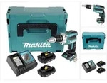 Makita Akku-Trockenbauschrauber DFS 250 RYJ 18 V Brushless + 2x Akku 1,5 Ah +