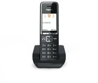Gigaset COMFORT 550 schwarz Schnurloses Telefon Schnurloses DECT-Telefon