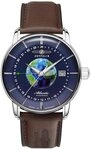 ZEPPELIN Automatikuhr Atlantic Automatic GMT 8468-3, Armbanduhr, Herrenuhr, Datum,