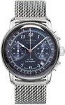 ZEPPELIN Chronograph LZ 126 Los Angeles 7614M-3, Armbanduhr, Herrenuhr, Datum, Made
