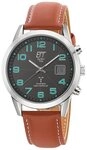 ETT Funkuhr Eco Tech Time Solar Drive Funk Basic Herrenuhr - EGS-11499-22L