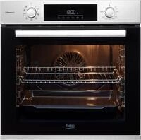 BEKO Einbaubackofen BBIS12301XE, mit 2-fach-Teleskopauszug, SteamShine, Dampf...