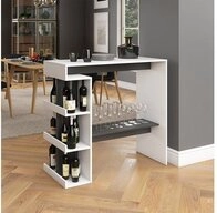 Vicco Bartisch Dana, Wei&szlig;/Anthrazit, 108 x 50 cm (1-St)