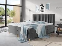 MIRJAN24 Boxspringbett Elegance (Topper, Matratze und 2 Bettk&auml;sten +