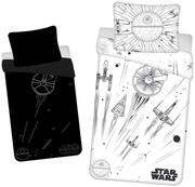 Star Wars Kinderbettw&auml;sche Kuschelige mit Glow Effect Baumwolle, 140x200 cm & 70x90