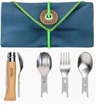 Opinel Besteck-Set Opinel Picknick Besteck Set, 11&times;11cm, Messer, Schneidwerkzeug, Be