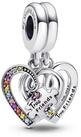 Pandora Charm Puzzle 792239C01*, Freunde, Herzen, Puzzleteile