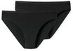 Schiesser Taillenslip Modal Essentials (2er-Pack) mit Glanzgarn-Details