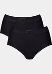 sloggi Maxislip 2er Pack Double Comfort (Spar-Set, 2-St) Maxi Slip - Baumwolle -