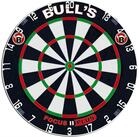 BULL'S Dartscheibe 68010 Dartboard Focus II Plus Hochwertiges Sisal