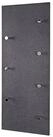 HAKU Wandgarderobe HAKU M&ouml;bel Wandgarderobe - granitoptik-chrom - H. 30cm x B. 80cm