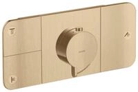 hansgrohe Unterputzarmatur Axor One Thermostatmodul f&uuml;r 3 Verbraucher Unterputz