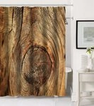Sanilo Duschvorhang Rustikal 180 x 200 cm, 100% wasserdicht, Anti-Schimmel-Effekt,