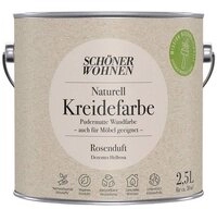 SCH&Ouml;NER WOHNEN FARBE Wandfarbe Sch&ouml;ner Wohnen Naturell Kreidefarbe 2,5 Ltr.