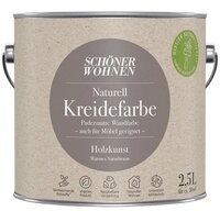 SCH&Ouml;NER WOHNEN FARBE Wandfarbe Sch&ouml;ner Wohnen Naturell Kreidefarbe 2,5 Ltr.