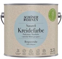 SCH&Ouml;NER WOHNEN FARBE Wandfarbe Sch&ouml;ner Wohnen Naturell Kreidefarbe 2,5 Ltr.