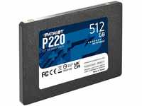 Patriot P220 512 GB SSD-Festplatte (512 GB) 2,5"