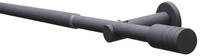 GARDINIA Gardinenstange Set &Oslash; 16/19 mm, &Oslash; 19 mm, 1-l&auml;ufig, ausziehbar,