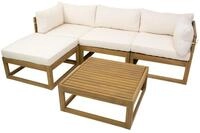 bellavista - Home&Garden&reg; Gartenlounge-Set &raquo;Karmoy&laquo; Lounge Set Holz Ecklounge