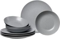 Ritzenhoff & Breker Tafelservice Teller Set, Geschirr-Set Kitwe (8-tlg), 4...
