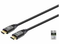 MANHATTAN MANHATTAN 8K@60Hz HDMI-Kabel mit Ethernet-Kanal St./St. 1m HDMI-Kabel