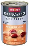 Animonda GranCarno Adult Sensitive Reines Huhn & Reis 400 g - 6 St&uuml;ck,...