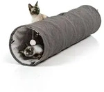 Canadian Cat Company Tiertunnel Katzentunnel mit Kuschelfell, variable Form,