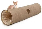 Canadian Cat Company Tiertunnel Katzentunnel mit Kuschelfell, variable Form,