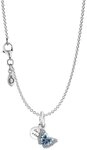 Pandora Kette mit Anh&auml;nger Damen-925 Silber Blauer Schmetterling
