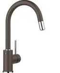 Blanco K&uuml;chenarmatur MIDA-S K&uuml;chenarmatur Hochdruck SILGRANIT-Look cafe 521461