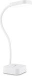 Philips LED Schreibtischlampe Rock 5W, 5000K, 90 Lumen, Akku, Touchdim, weiss,