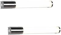 TRIO Leuchten Spiegelleuchte, LED fest integriert, Warmwei&szlig;, 2er Set LED...