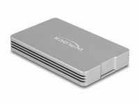Delock Festplatten-Gehäuse Delock USB4™ 40 Gbps Gehäuse für 1 x M.2 NVMe...