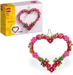 LEGO&reg; Herz-Deko (40638), LEGO Iconic Konstruktionsspielsteine, (254 St), Made...