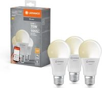 Ledvance LED-Leuchtmittel Smart+ E27 LED WiFi Lampe 9,5W Gl&uuml;hbirne warmwei&szlig;...