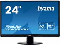 Iiyama iiyama ProLite X2483HSU 23.8 Display schwarz LED-Monitor"