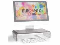 Duronic Monitorständer, (DM054 Monitorständer, 50 x 20 cm schwarze...