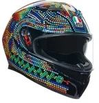 AGV Motorradhelm K3 Rossi Winter Test 2018 Helm, vorbereitet f&uuml;r