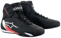 Alpinestars Alpinestars Sektor Motorradschuhe schwarz / wei&szlig; / fluo-rot